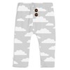 BaeBae Goods Grey Clouds Baby Pants Set (24 Months)