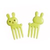 OFKPO 10Pcs Mini Lunch Fork, Animal Cartoon Child Fruit Fork,