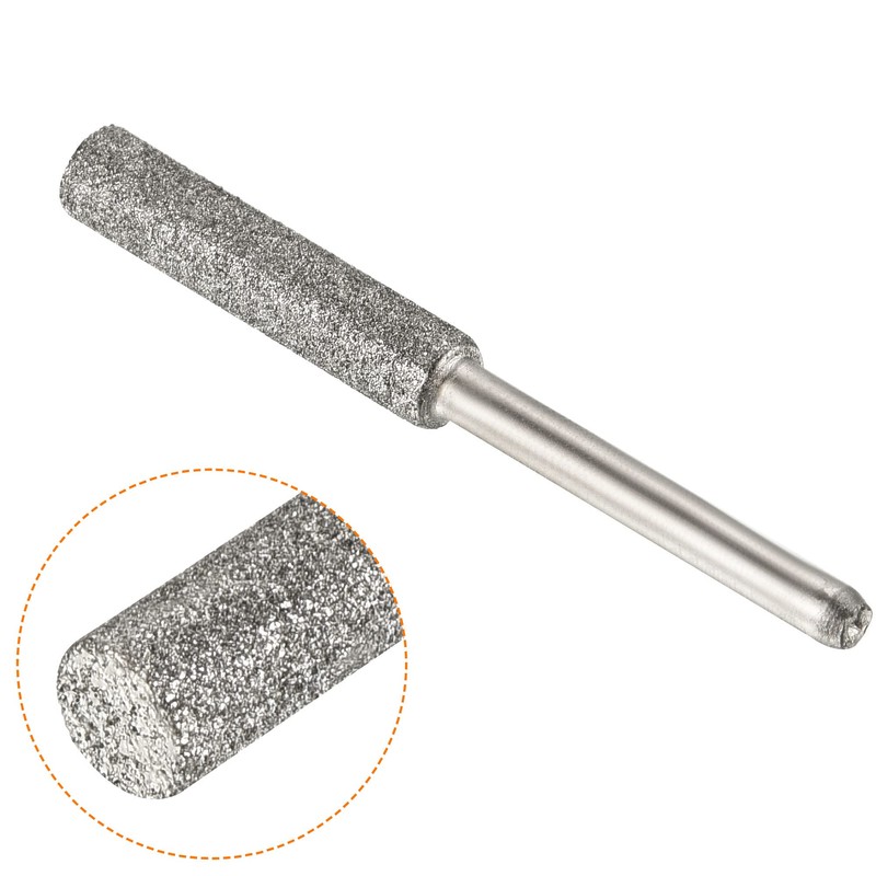 PATIKIL 4.8mm Diamond Chain Saw Sharpener 8 Pcs Sharpener for