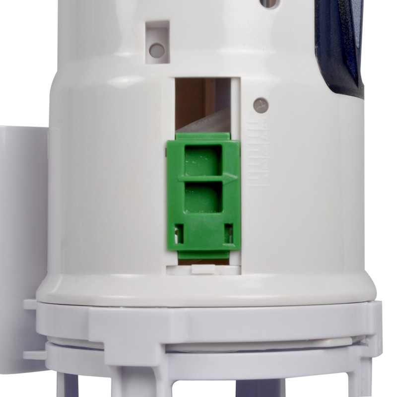 Danco HYR270 Hydroright Water-Saving Dual Flush Valve with Push-Button Handle,