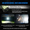 JETBeam E26 Flat Tactical Flashlight 2000 LM with White Green