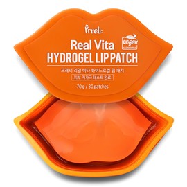 Pretty Real Vita Hydrogel Lip Patches 30 pieces (1 pack) / 프레티 리얼비타 하이드로겔 립 패치 30개입 1개