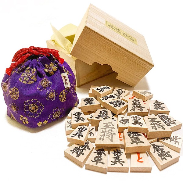 Tendo Shogi Piece, Kaede Pressed Shogi Pieces and Suzukado Original