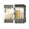 DEWALT 23 Pc Hex Titanium Nitride Twist Drill Bit Set,