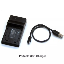 Unbranded Battery Charger For Panasonic SDR-H18 SDR-H20 SDR-H21 SDR-H28 SDR-H29 Camcorder