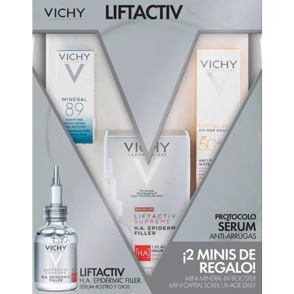 Vichy Kit Vichy Liftactiv Protocolo Sérum Anti Arrugas Y 2 Regalos