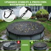 Aodaer 12FT Pool Cover for Above Ground Pools 420D Heavy