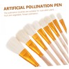 Kisangel 8pcs Pollinator Tools for Garden Use Hand Pollination Brush