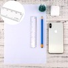 6 Pcs 15cm Plastic Rulers, Small Straight Bendy Ruler, 6