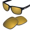 Tintart Oakley Holbrook Mix Polarized Etched Performance Lenses, Tungsten Gold
