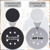 2 PCS Foam Sanding Pads 125mm Soft Sponge Interface Pad