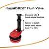 Korky Adjustable Large 3-Inch Toilet Flush Valve and Tank to