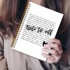 JINYO Note to Self Inspirational Notebook, Motivational Notebook, Inspirational Quote