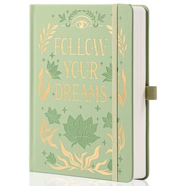 MGGAO College Rule Notebook für Frauen Männer, 318 nummerierte Seiten Journal, A5 Schmetterling Floral Journale für das Schreiben, ästhetische Notebooks, Arbeit Schule Note Taking, 14,7 x 21,4 cm