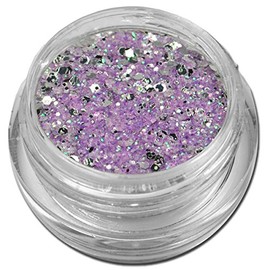 Glamour Mix Glitter Glitter Silver Powder Purple Nail Art