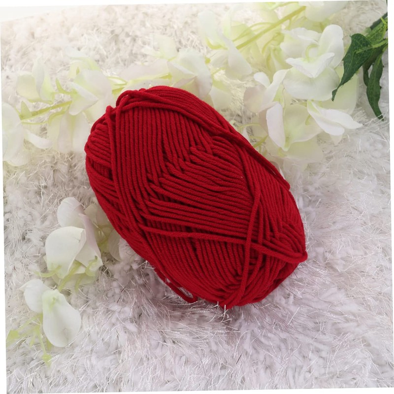 OSALADI Milk Cotton Yarn Soft Chunky Crochet Yarn for DIY