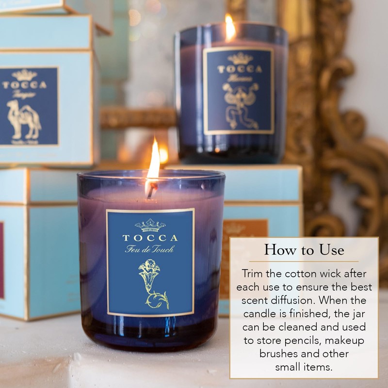 TOCCA St Tropez 10oz Candle - Provence Rose & Iris
