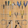 JOUTYFOR 9 Pcs Pegboard Screwdriver Holders Organizer Pegboard Plier Holders