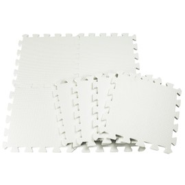 Joint Mat, EVA 30, 8 Pieces, White, 11.8 x 11.8 x 0.5 inches (30 x 30 x 1.2