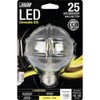 Feit Electric - Decorative Clear Glass Filament LED Dimmable 25W