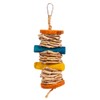 Java Banana Stack Large Nibble Toy Approx. 8 x 6