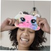 Gatuida 2 Pcs Cute Cat Plush Sleeping Mask Soft Eye