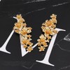 Flower Statement Earrings for Women, Flower Floral Earrings for Girls,