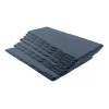 Vencort 6 Platos Para Comida Pizarra Piedra Rectangular 30x10cm