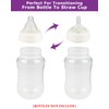Sippy Straw Nipple for Evenflo Balance Plus Wide Neck Baby