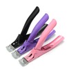 MWOOT Pack of 3 False Nail Clippers Acrylic Nail Clippers