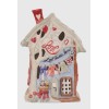 Blue Sky Clayworks “Love Lives Here” Tea Light Candle House