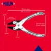 Maun 4870-160 Smooth Jaws Flat Nose Parallel Plier 160 mm