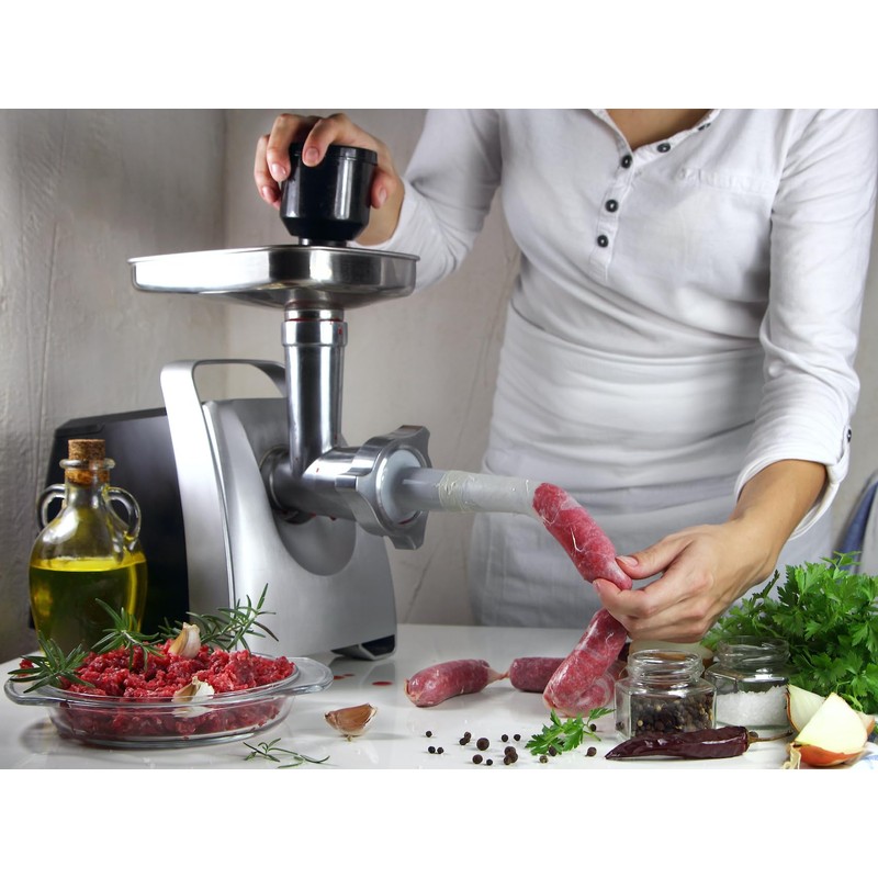 #10/#12 Stainless Steel Sausage Stuffing Tubes for Meat Grinder (Set