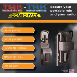 Tactical Klips Combo Pack TMK and TRK Complete Radio Retention System
