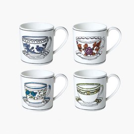 Twig New York Heritage Collection Mug Set of 4 / 트위그뉴욕 헤리티지컬렉션 머그 4종세트