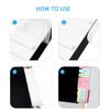 MOSISO Acrylic Monitor Memo Board, Message Memo Holders Notes Boards