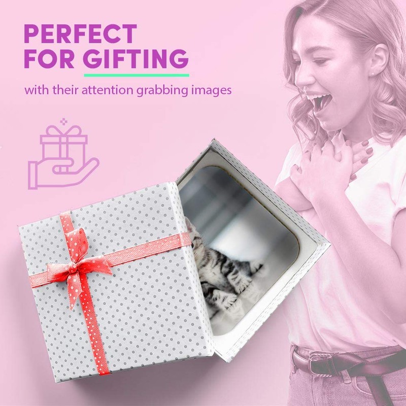 1 x Square MDF Fridge Magnet - Grey Tabby Bengal