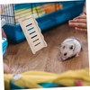 Levemolo Wooden Hamster Ladder Climbing for Small Pets Safe Natural