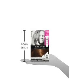 John Frieda Brown Permanent Precision Foam Hair Color Kit, Light Brown Hair Dye,