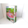 Bluescape Pink 3-Ring Inflatable Kiddie Swimming Pool, Round, Age 2