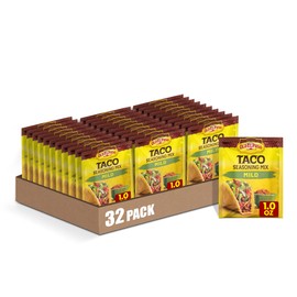 Old El Paso Mild Taco Seasoning Mix, Gluten Free, 1 oz (Pack of 32)