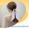 Polka Dot Hair Scrunchies for Women Girl Bowknot Ponytail Holder