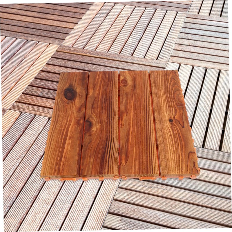 Gadpiparty Interlocking Outdoor Flooring Tile Patio Deck Tile for Garden