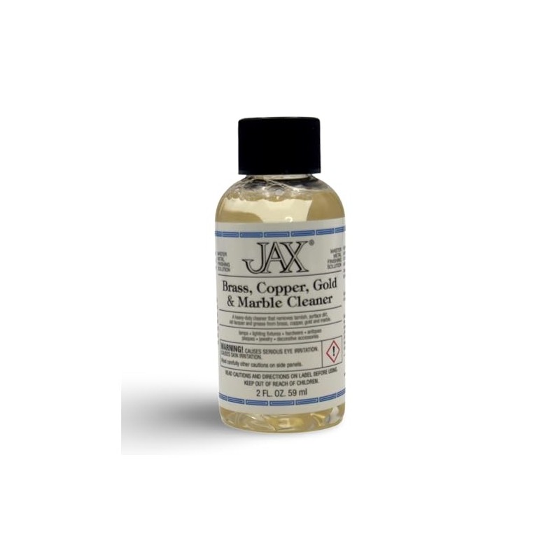 JAX Brass, Copper, Gold & Marble Cleaner - Metal Finishing