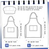 TOPWAYS Kids Aprons for Girls Toddler Aprons for Kids Toddler