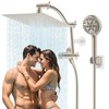 Hibbent All Metal Shower Head, 12'' High Pressure Rain Shower