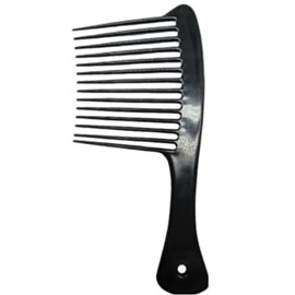 1 Large Toothed Curling Comb, 1 Comb Lanyard, Wide Toothed Curling Comb, Curling Comb, Large Comb, Wig Comb, Extra Wide Toothed Comb, Wide Curling Comb