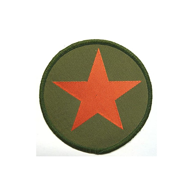 GENERIC RED STAR/KHAKI Patch