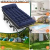 Fragess Portable Camping Cot, 32" Extra Wide Camping Bed with