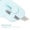 iplusmile 6pcs Mini Box Cutter, Retractable Utility Box Cutter Letter